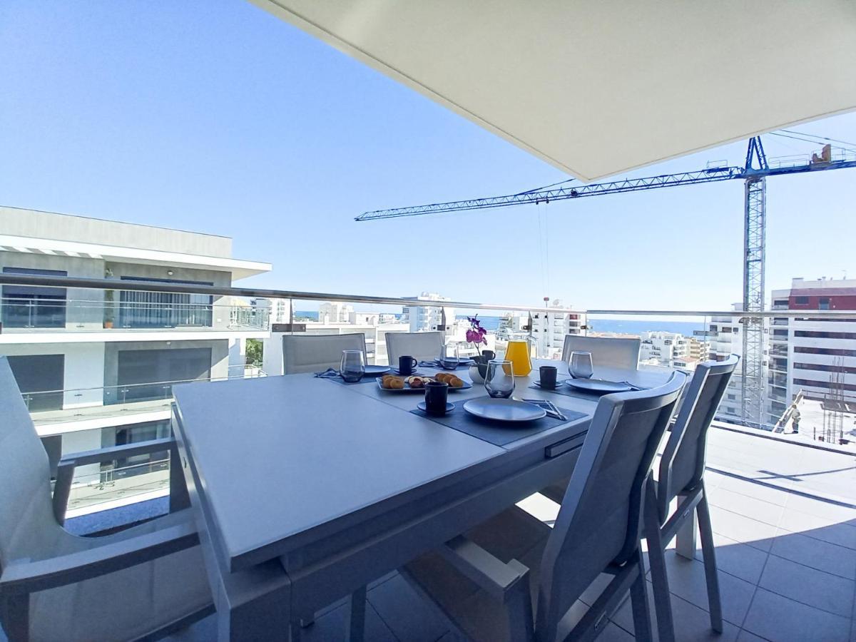 T3 Alto Forte -Vista Mar,Ar Condicionado,Garagem Quarteira Buitenkant foto